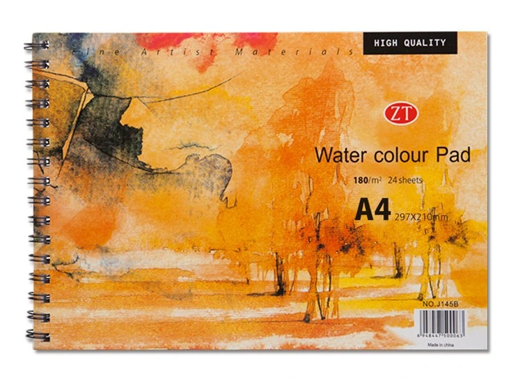 Watercolor, Acrylic Art Pad for Sketching, Ink Sketch Book, Notebook