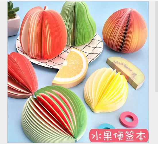 3D Fruit Watermelon Shape Sticky Note Glue Memo Pad Note